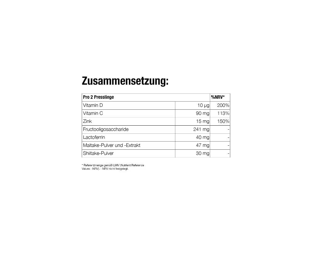 Forever - Forever ImmuBlend™ -Nahrungsergänzungsmittel für mehr Wiederstandskraft -mit Vitamin C, D und Zink - 60 Presslinge