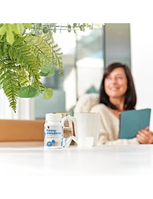 Forever - Forever ImmuBlend™ -Nahrungsergänzungsmittel für mehr Wiederstandskraft -mit Vitamin C, D und Zink - 60 Presslinge