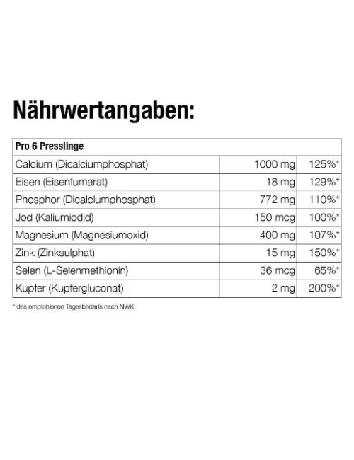 Forever - Forever Nature-Min® -Nahrungsergänzungsmittel mit Multimineral-Formel - 180 Presslinge
