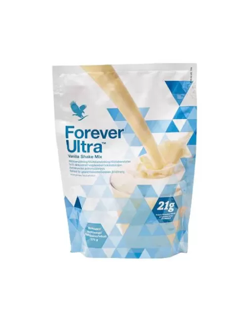 Forever - Forever Ultra™ Vanilla Shake Mix - Eiweißshake aus nicht gentechnisch verändertem Soja-Eiweiß - 375g