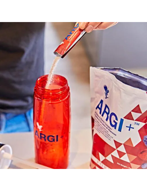 Forever - Forever ARGI+® Sticks - Diätetisches Lebensmittel mit L-Arginin-Pulver mit Vitaminen - 30 Portionsbeutel