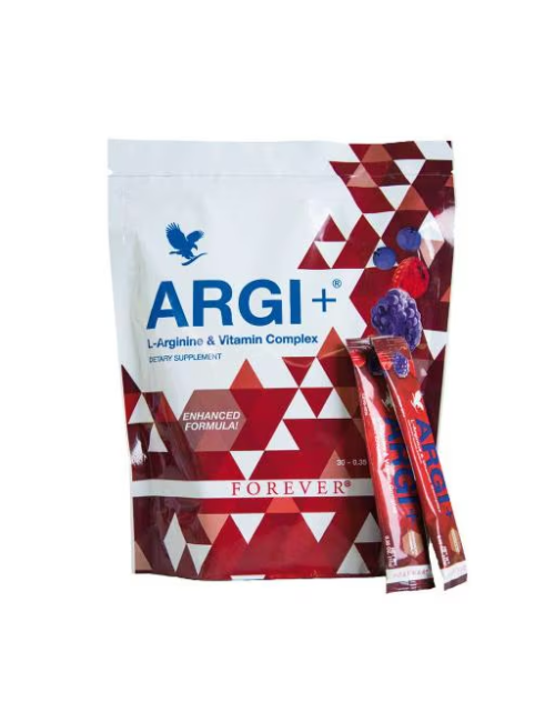 Forever - Forever ARGI+® Sticks - Diätetisches Lebensmittel mit L-Arginin-Pulver mit Vitaminen - 30 Portionsbeutel