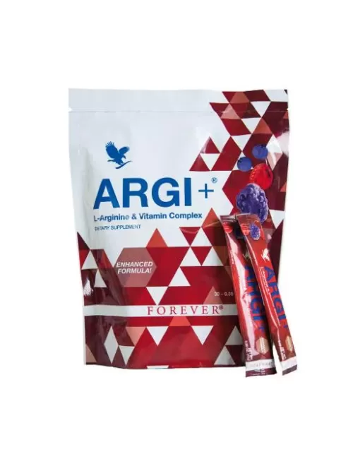 Forever - Forever ARGI+® Sticks - Diätetisches Lebensmittel mit L-Arginin-Pulver mit Vitaminen - 30 Portionsbeutel