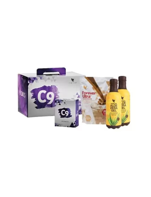Forever - Forever C9 Aloe Chocolate - das 9 Tage Basis-Körperreinigungsprogramm - 6tlg. Set