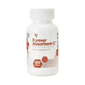 Forever - Forever Absorbent-C - Nahrungsergänzungsmittel mit Vitamin C - 100 Presslinge