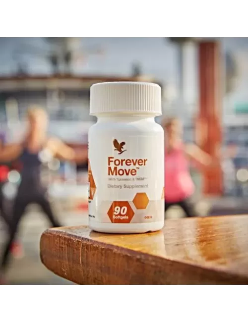 Forever - Forever Move™ - Nahrungsergänzungsmittel mit Kurkuma und Eierschalenmembran - 90 Softkapseln