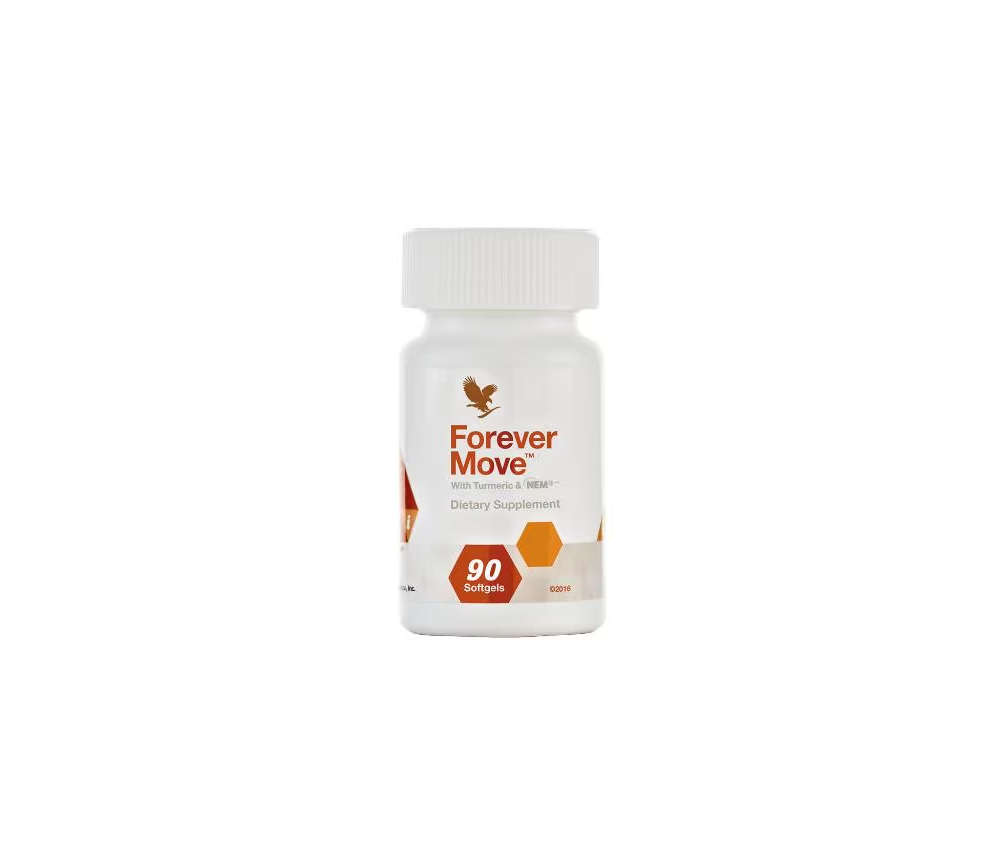 Forever - Forever Move™ - Nahrungsergänzungsmittel mit Kurkuma und Eierschalenmembran - 90 Softkapseln