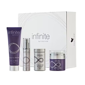 Forever - infinite by Forever™ - Anti-Aging-Pflegeserie, die von innen und außen unterstützt.- 4tlg