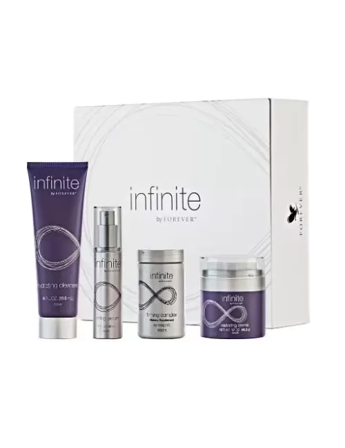 Forever - infinite by Forever™ - Anti-Aging-Pflegeserie, die von innen und außen unterstützt.- 4tlg