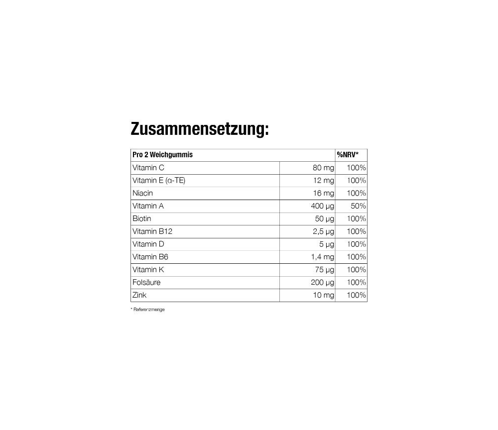 Forever - Forever Immune™ Gummy - Vitamin-Gummys zum Kauen mit tropischem Geschmack - 60 Stück