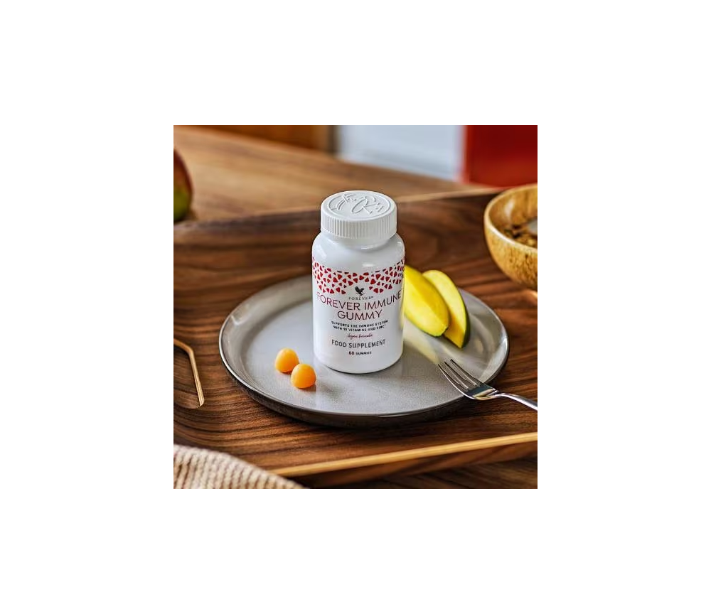 Forever - Forever Immune™ Gummy - Vitamin-Gummys zum Kauen mit tropischem Geschmack - 60 Stück