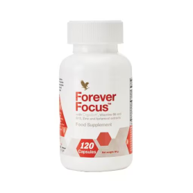 Forever - Forever Focus™ - Nahrungsergänzungsmittel - Citicolin, Vitamine B5, B6, B12 und Zink - 120 Kapseln