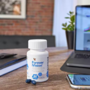 Forever - Forever iVision™ - Nahrungsergänzungsmittel - Sehkraft-Unterstützung mit Vitamin A, C, E und Zink - 60 Kapseln