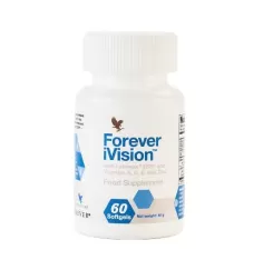 Forever - Forever iVision™ - Nahrungsergänzungsmittel - Sehkraft-Unterstützung mit Vitamin A, C, E und Zink - 60 Kapseln