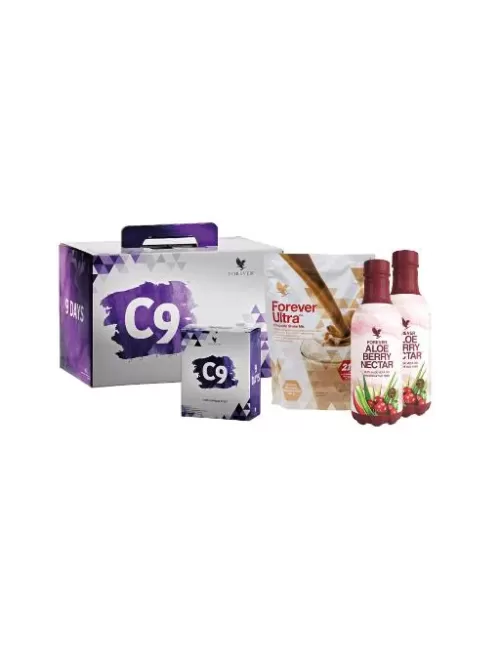 Forever - Forever C9 Berry Chocolate - das 9 Tage Basis-Körperreinigungsprogramm - 6tlg. Set