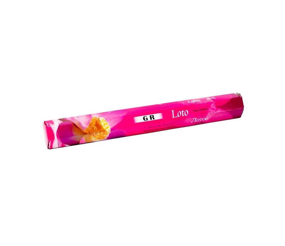 GR - Räucherstäbchen - Lotus Blume - Sechskant - 20gr