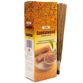 GR - Räucherstäbchen - Sandelholz - Sechskant - 20gr