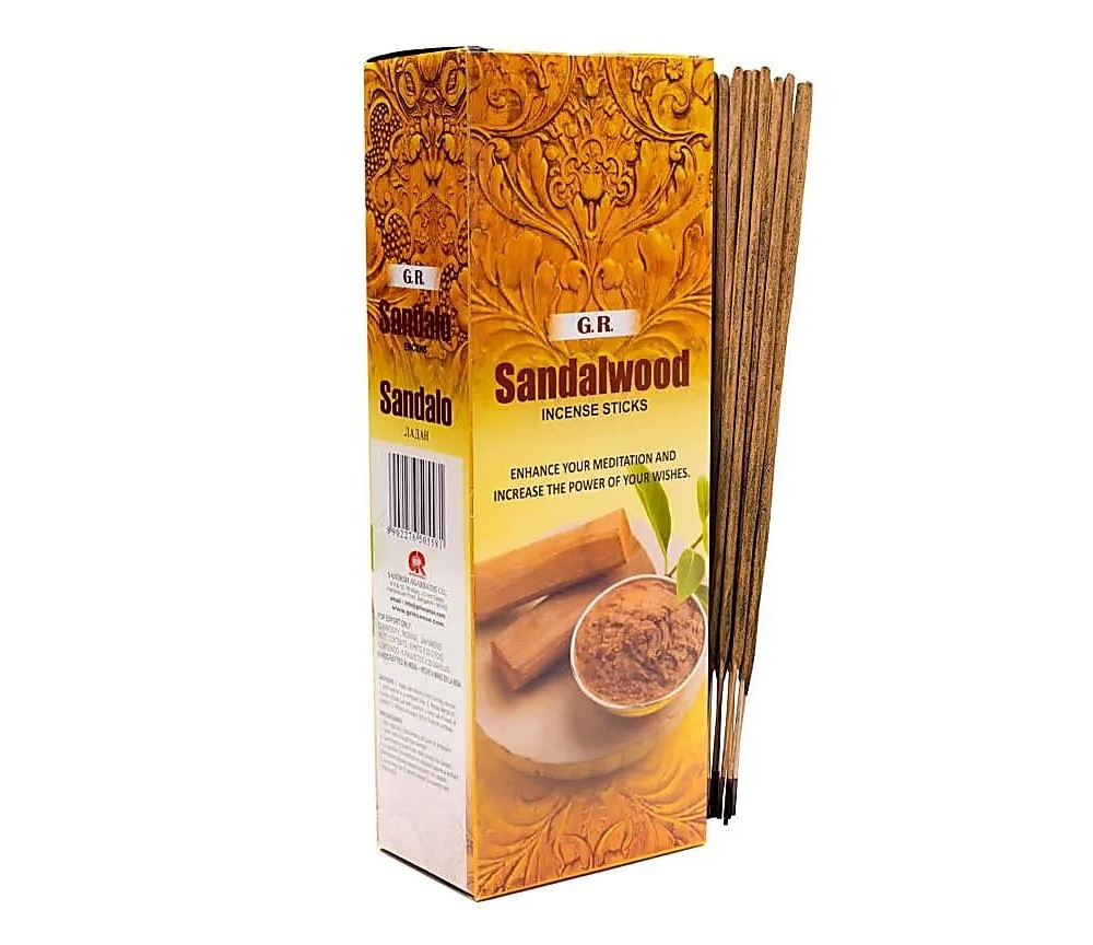 GR - Räucherstäbchen - Sandelholz - Sechskant - 20gr