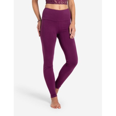 The Spirit of OM - Yoga Leggings Basic - Satya - viola