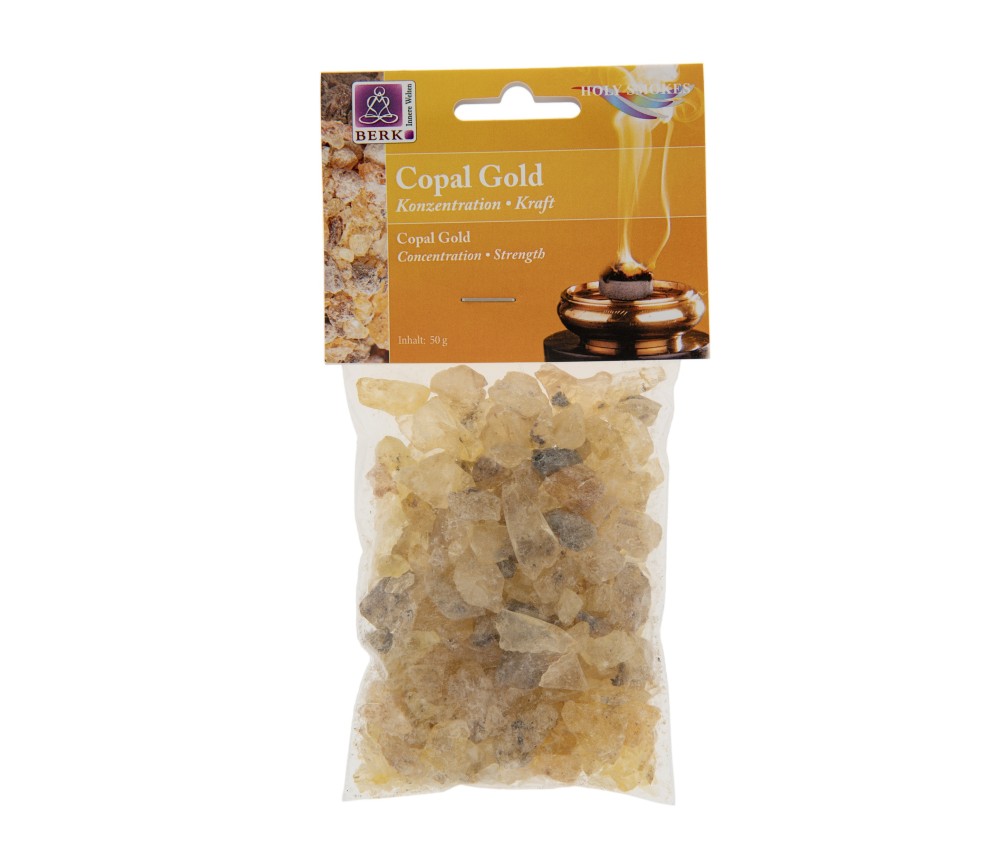 Holy Smokes - Räucherwerk in Tüten - Copal Gold - 50gr.