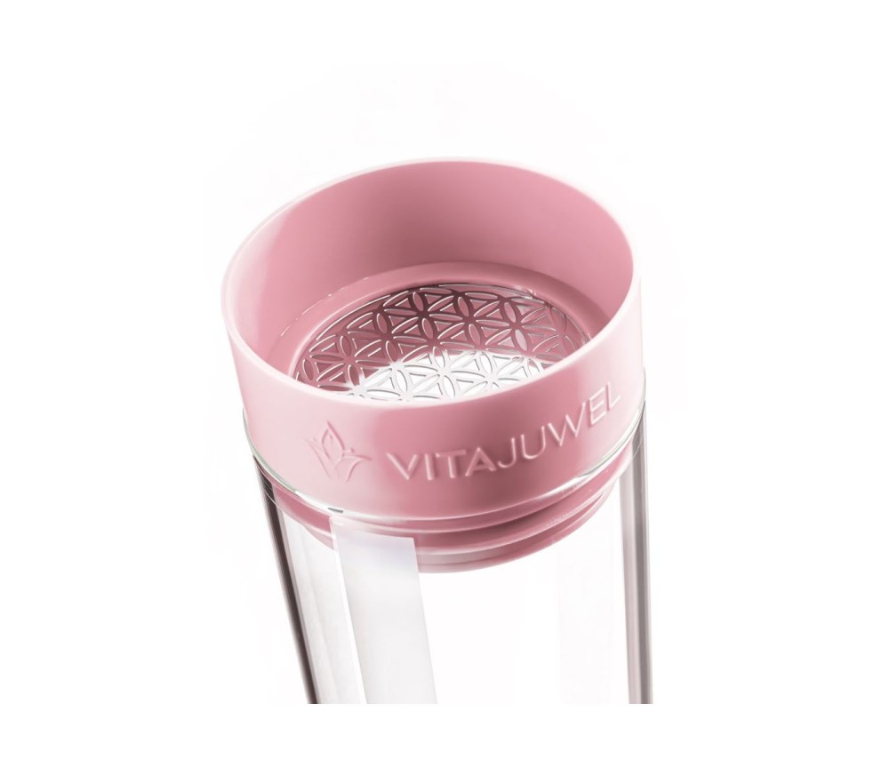 VitaJuwel - Karaffe SANA - Blossom rose - ohne Edelsteinmodul