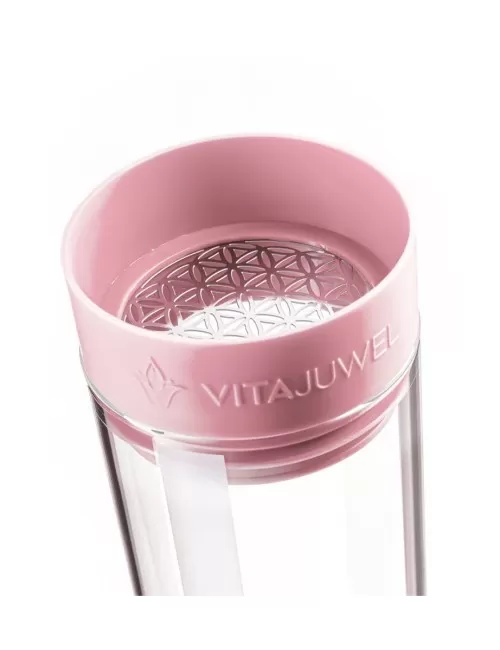 VitaJuwel - Karaffe SANA - Blossom rose - ohne Edelsteinmodul