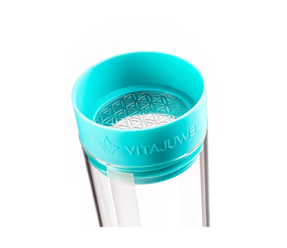 VitaJuwel - Karaffe SANA - ocean blue - ohne Edelsteinmodul