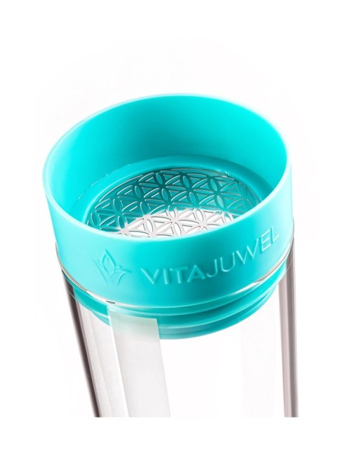 VitaJuwel - Karaffe SANA - ocean blue - ohne Edelsteinmodul