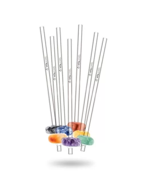 VitaJuwel - Trinkhalm Crystal Straw - ALL7 Set