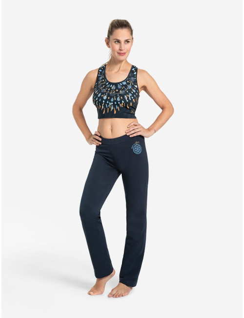 The Spirit of OM - Wellnesshose Ananda (Damen) - dunkelblau