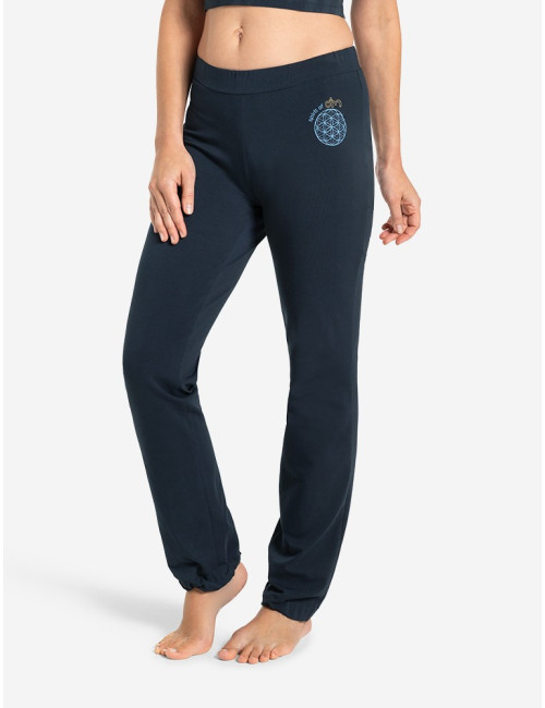 The Spirit of OM - Wellnesshose Ananda (Damen) - dunkelblau
