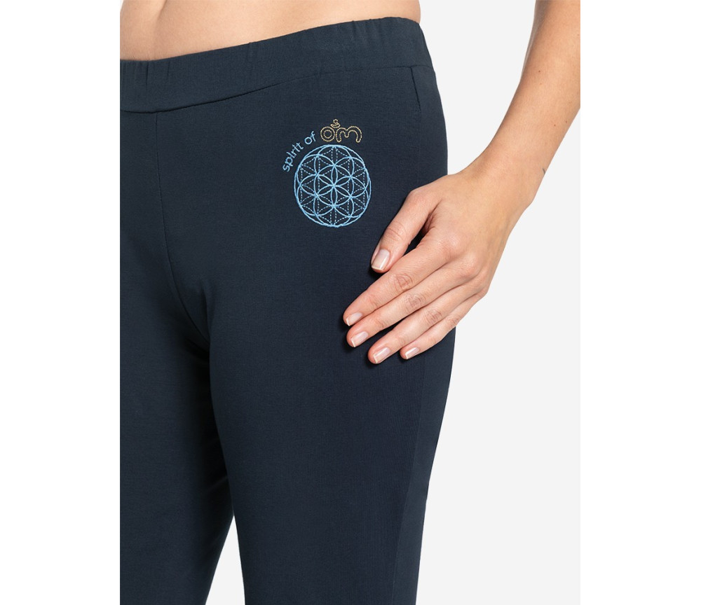 The Spirit of OM - Wellnesshose Ananda (Damen) - dunkelblau