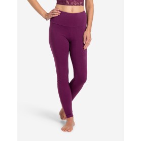Spirit of OM - Yoga Leggings Basic Satya - viola