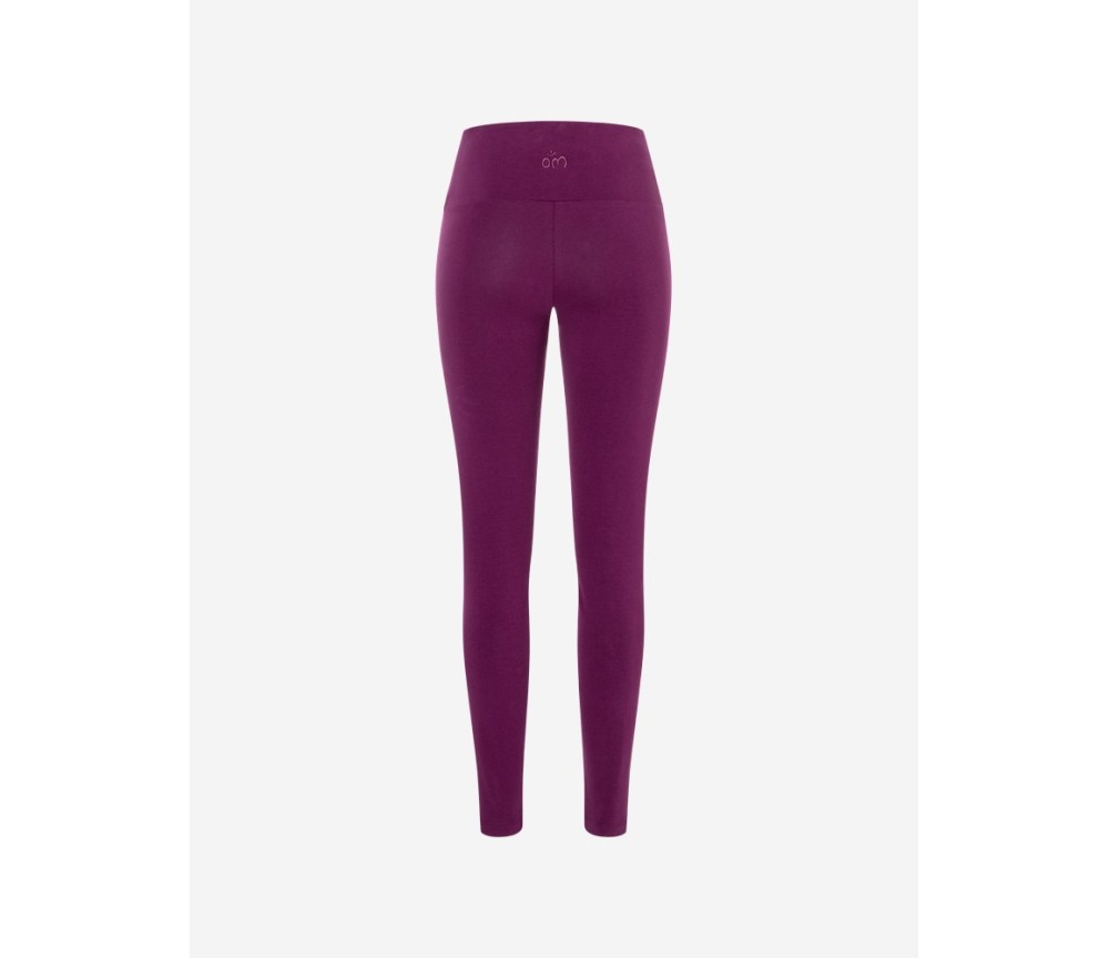 Spirit of OM - Yoga Leggings Basic Satya - viola