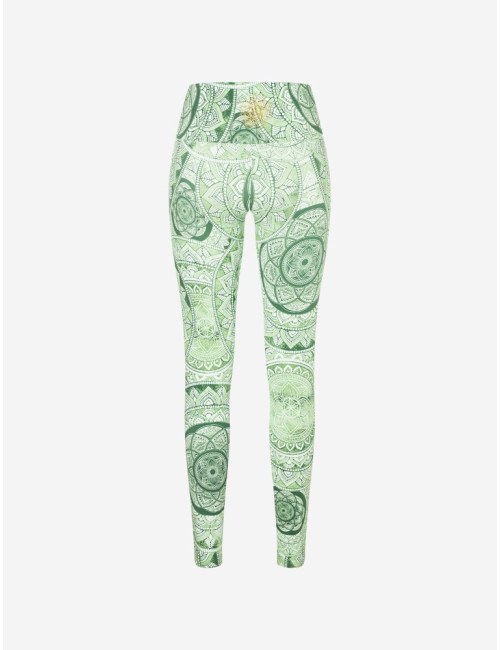 Spirit of OM - Yoga Leggings Bala - smaragd