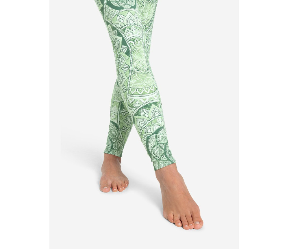 Spirit of OM - Yoga Leggings Bala - smaragd