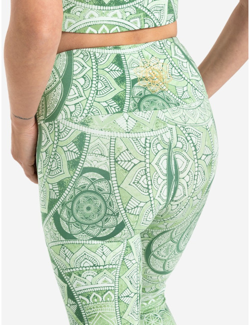 Spirit of OM - Yoga Leggings Bala - smaragd