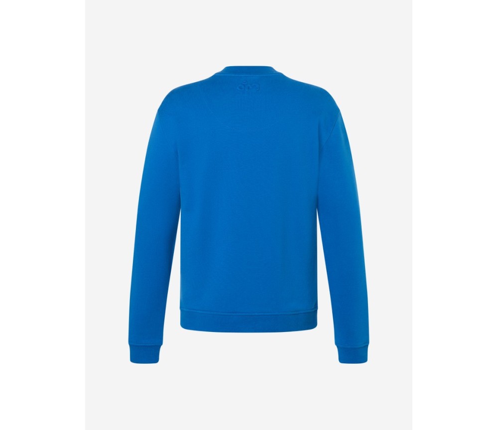 Spirit of OM - Herren Sweater Hita - alpseeblau