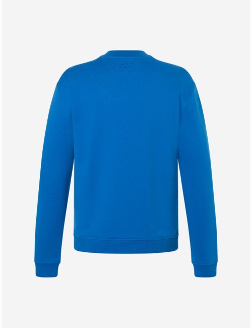 Spirit of OM - Herren Sweater Hita - alpseeblau