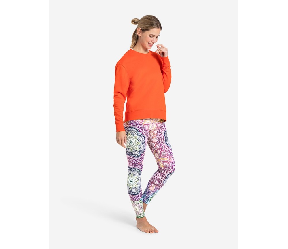 Spirit of OM - Damen Sweater Abhaya - harissa