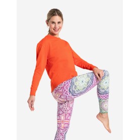 Spirit of OM - Damen Sweater Abhaya - harissa