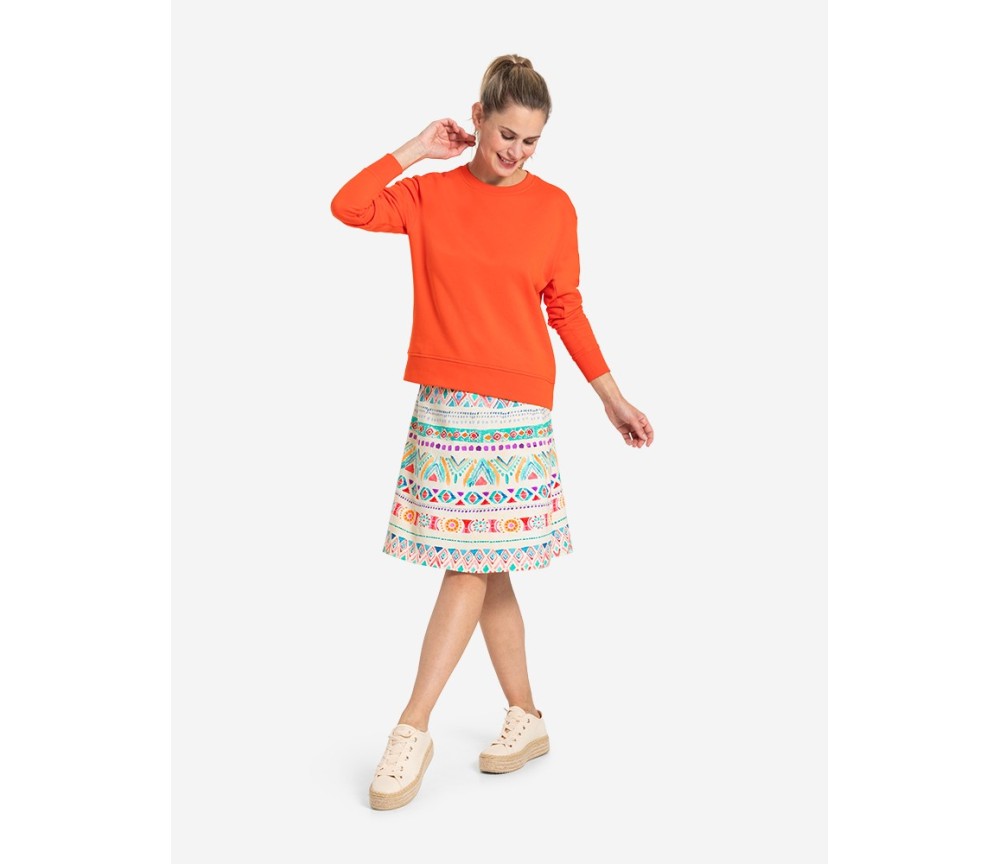 Spirit of OM - Damen Sweater Abhaya - harissa