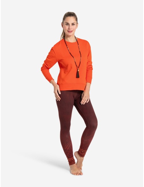 Spirit of OM - Damen Sweater Abhaya - harissa