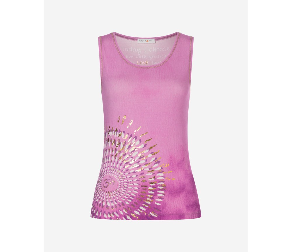Spirit of OM - Yoga-Top - Peace OM - Viola