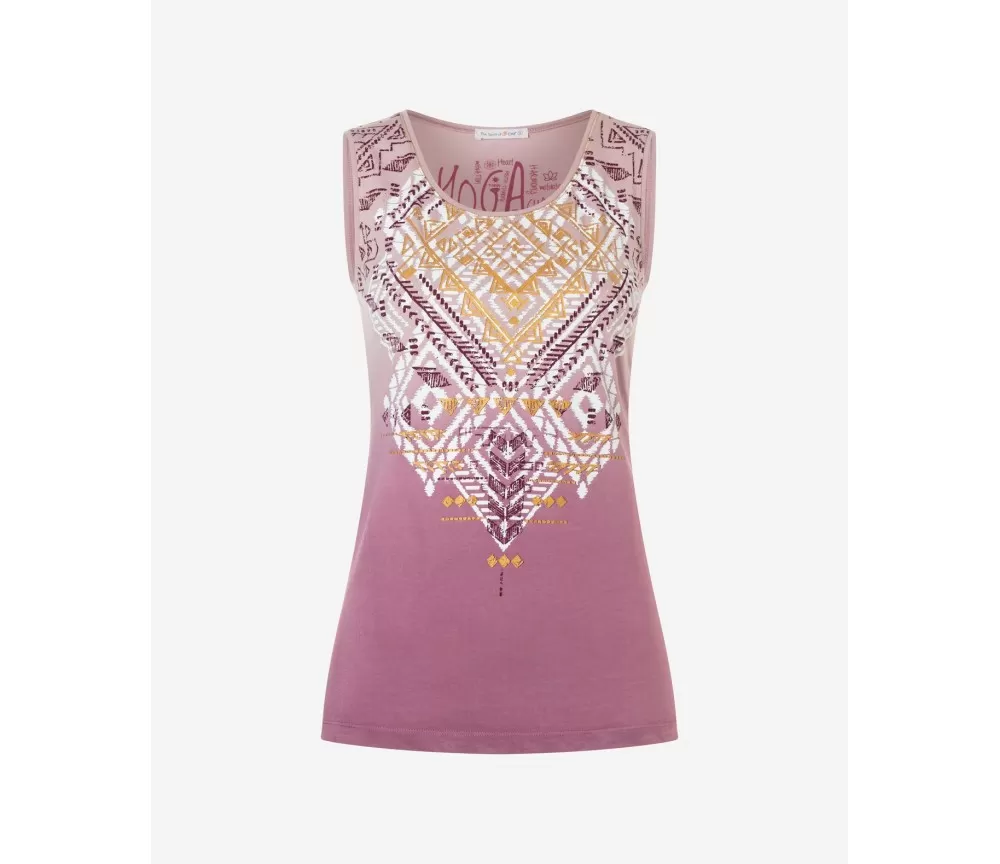 Spirit of OM - Yoga-Top - Bakti - amethyst