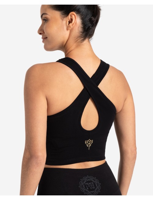 Spirit of OM - Bra - schwarz