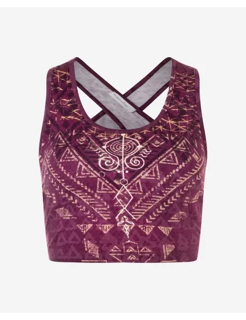Spirit of OM - Bra Buddhi - aubergine