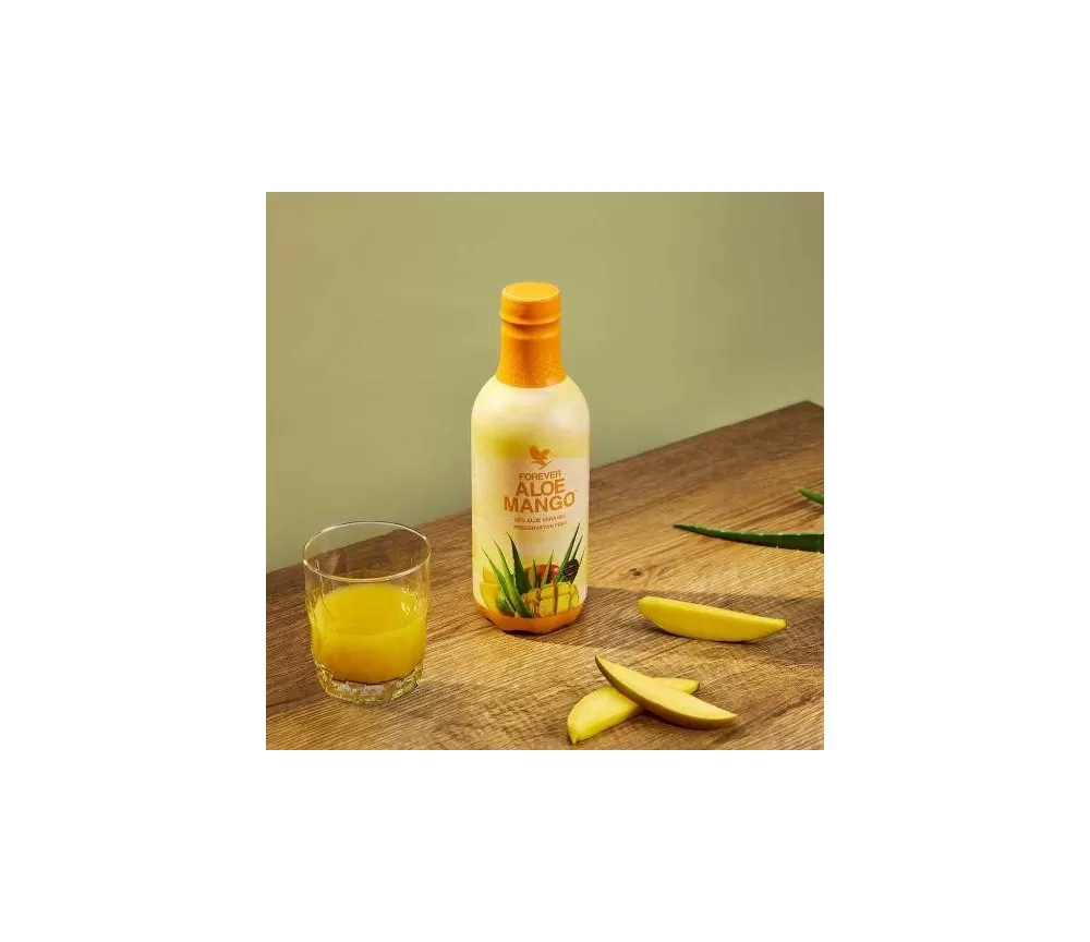 Forever - 4-Pack Forever Aloe Mango™ - Eine gesunde Portion Urlaub - 4 x 1 Liter