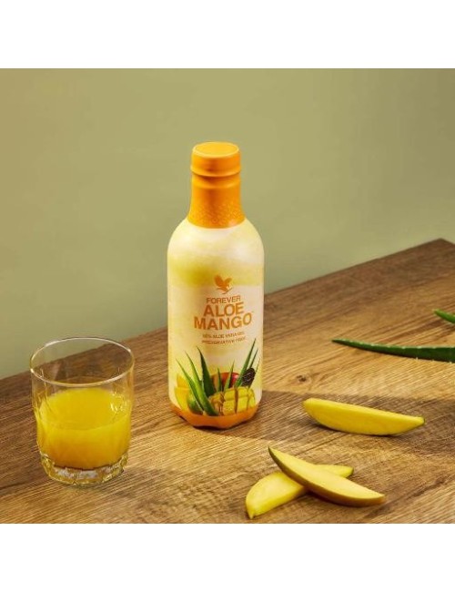 Forever - 4-Pack Forever Aloe Mango™ - Eine gesunde Portion Urlaub - 4 x 1 Liter