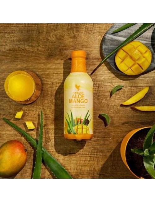 Forever - 4-Pack Forever Aloe Mango™ - Eine gesunde Portion Urlaub - 4 x 1 Liter